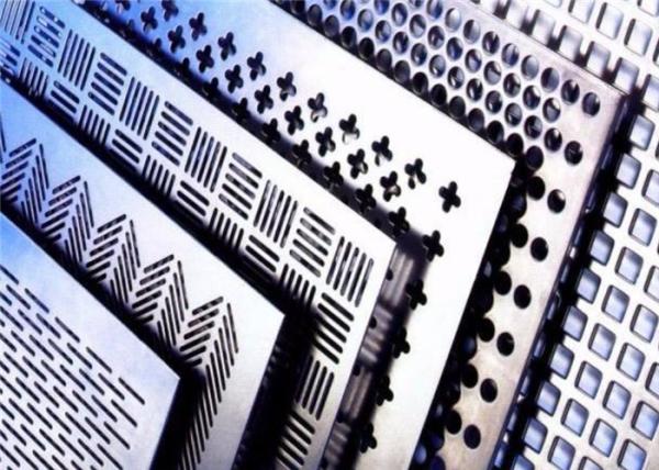 2mm Perforated Stainless Steel Mesh Sheet Round Hole Punched Openings