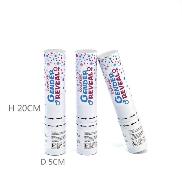 Покажите партию Poppers карамболя Confetti рода Biodegradable для детского душа