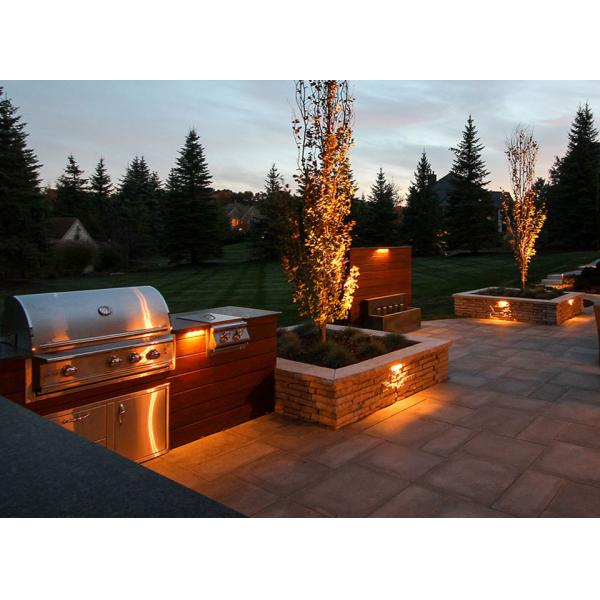 Garden LED Hardscape Light Front yard LED Retaining wall light 12V led step light and LED under deck light