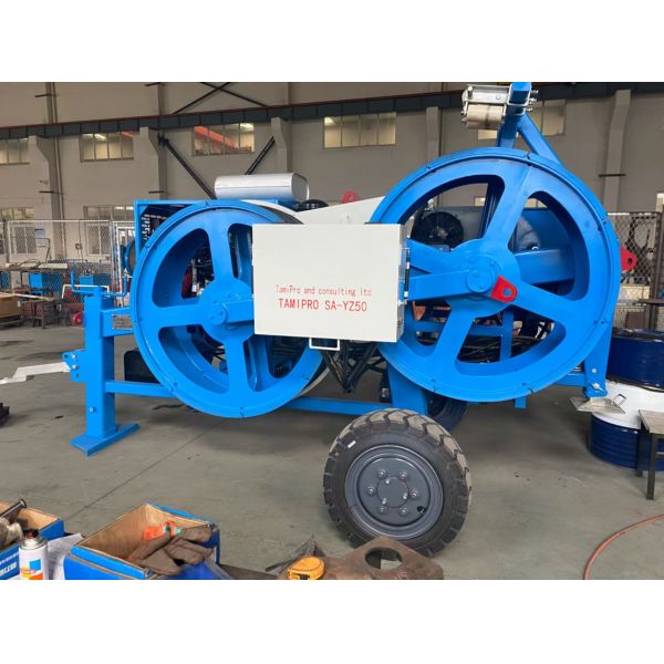 40KN Hydraulic Conductor Tensioner with 5-Groove Design for Efficient Cable Stringing