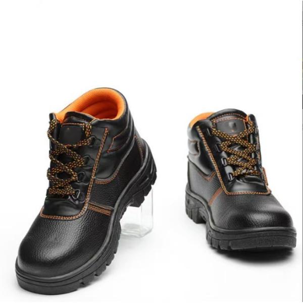 Men Work Safety Shoes Boots With Steel Toe and Steel Anti slip
