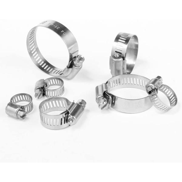 ZINC Finish Heavy Duty Clamp for Firm Hose and Tube Sample Instock Durable Design Stainless Steel General Purpose Worm-Drive Clamps