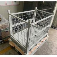 Cage à palettes pliable en acier