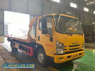 Wheel Lift ISUZU ELF Tow Truck 190hp with High Towing Capacity