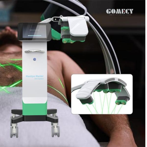 Máquina de emagrecimento corporal de remoção de gordura a laser 532nm 635nm 2 In1 10D Maxlipo Master