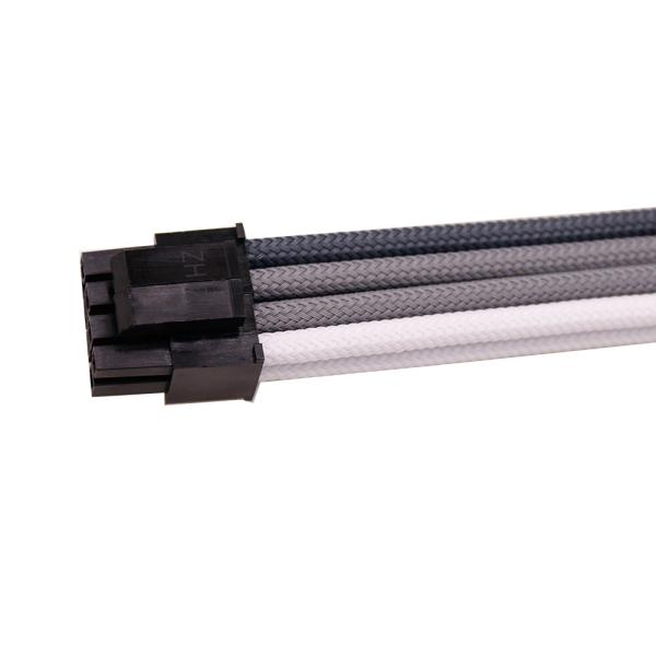 Sleeved Braided Extension PC Adapter PSU Extension Cable Motherboard Electric Cable Female Male Cable Length 18AWG 30cm