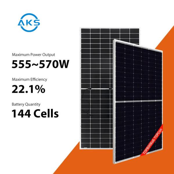 painéis solares Monocrystalline canadenses solares canadenses de painéis 565W 570W de 555W 560W mono