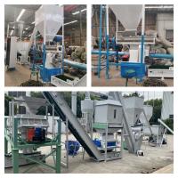 Ligne de production de granulés pour aliments pour animaux pour les céréales 1-12 mm