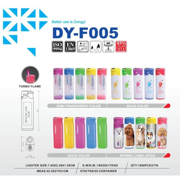 Классический газовый фонарик Dy-F005 от Hunan Dongyi для ветроустойчивых приложений
