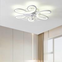 Lumière de ventilateur à commande à distance Wi-Fi, haut-parleur de musique LED