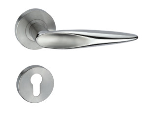 SUS304 Stainless Steel Security Door Locks Single Role 7 Beads Cylinder