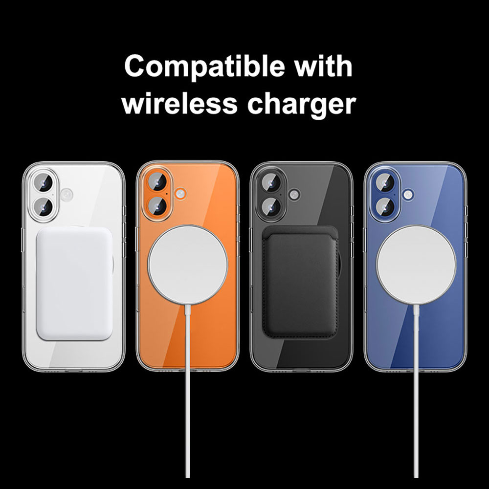 Laudtec Clear Magnetic Phone Cases for iPhone 18 Pro Max Fold TPU+PC Shockproof Luxury Simple Protective Cover Custom Logo