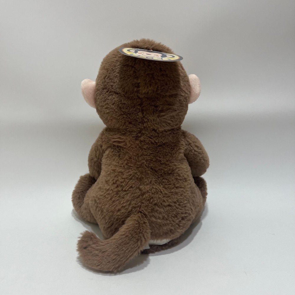 Interactive Peek-a-Boo Monkey Plush Toy with Recording and Singing Functions Banana Holding Hide and Seek Stuffed Animal