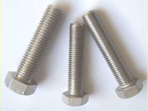 Din 933 Stainless Fully Threaded Hex Bolts M3 - M42 Size Excellent Corrosion Resistant