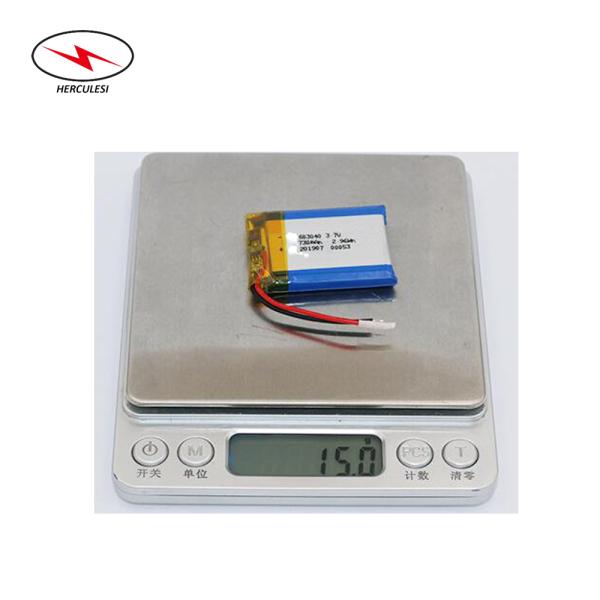 клетка мешка Lipo полимера 3.7V 700mAh 750mAh перезаряжаемые