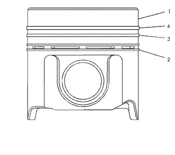 1W9372 Piston Body Les Cylinder Liner 2W-8412 Engine 1W-9372 Ring 2W8412 Body A