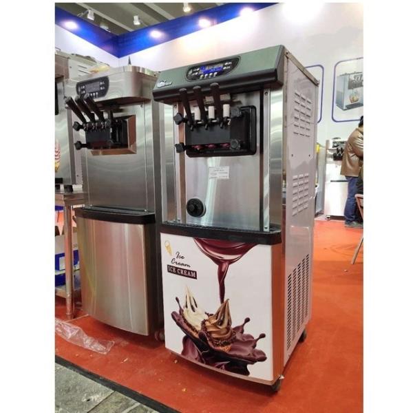 Soft Serve 3 Flavor Ice Cream Machine with Super Performance and High Output in 2022