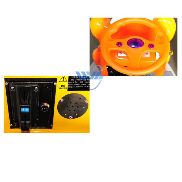 Coin Operated Amusement Kiddie Rides Electric Bumper Car 4.5km/h For Kids