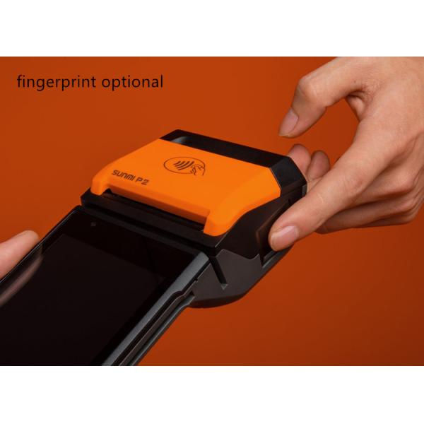 Android 11 Portable 4G Smart POS Fingerprint For Payment Collection