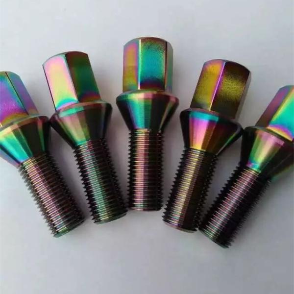 Titanium Alloy Bolts Titanium Wheel Lug Bolt China Titanium Screw And Forging Parts