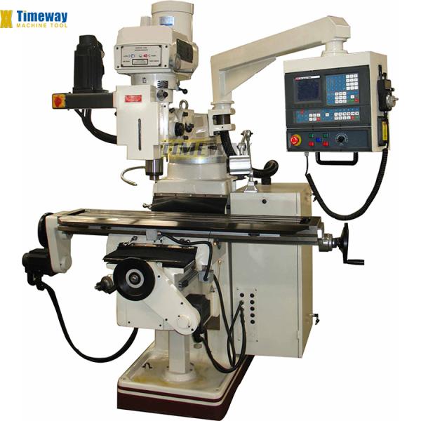 High Accuracy CNC Turret Milling Machine with 5000 mm/min X/Y/Z-axis Rapid Feed Speed