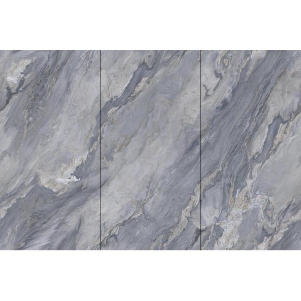 900x1800mm Grey Polished Glazed Porcelain Tile 0.5% W.A