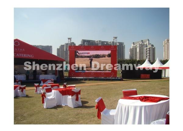 EPISTAR P 10 Outdoor LED Screen Rental Advertising Flight Case for Concert