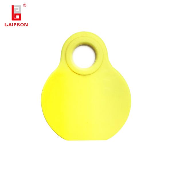 Шея скотин среднего размера 80*65mm TPU маркирует штрихкод печати лазера для фермы
