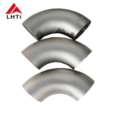 titanium exhaust elbow 120 and 90 and 45 degree ASTM B363 pure titanium elbow use for car and motorcycle retrofit