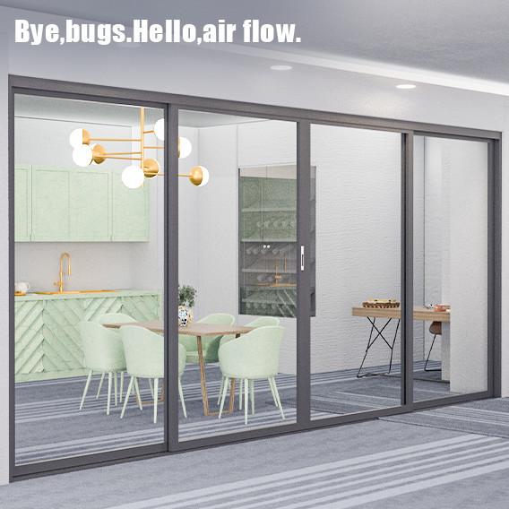 PVDF Coating Aluminium Sliding Door Kitchen Double French Screen Doors