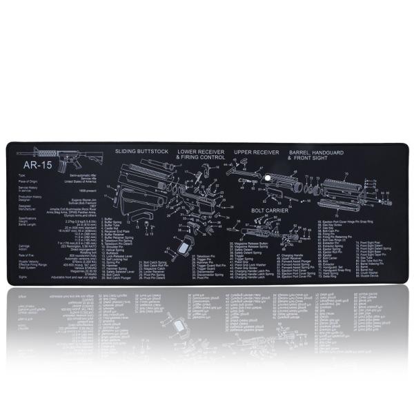 Durable Popular Big Size Tactical AR15 Gun Cleaning Mat For Tactical