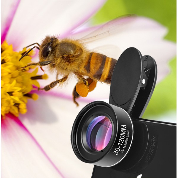 OEM ODM Phone Camera Lens Master Macro Lens With 30-120mm Lens Distance