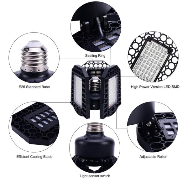SMD2835 E27 E26 Commercial LED Plant Growth Lamp Promote Growth