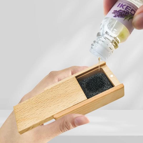 Car Air Freshener: Fragrance Diffuser Wood Box | Car Scents | Automatic Air Fresheners