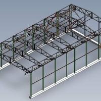GB Standard Steel Structure Warehouse , Agricultural Industrial Steel Buildings