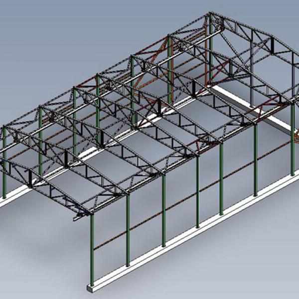 カスタムプレハブ金属フレーム鋼構造建物倉庫ワークショップ