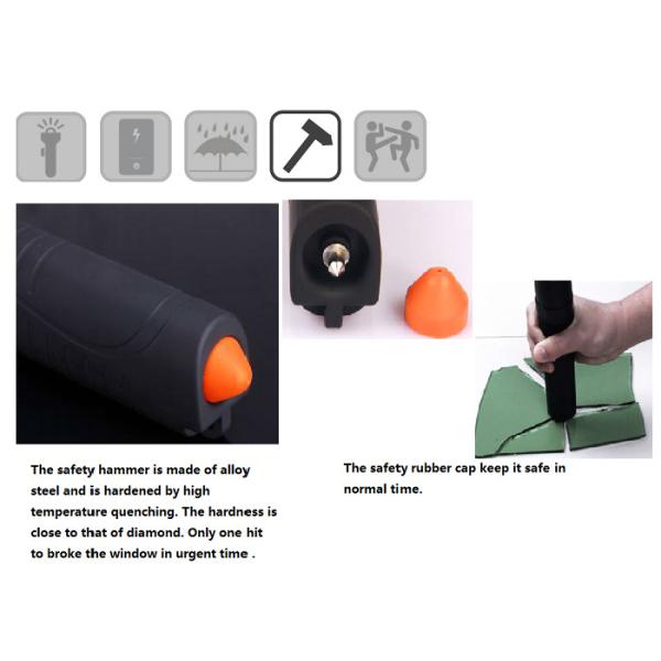 Работа черной батареи использующая энергию освещает, патруль ночи/лампа 450льм работы батареи СИД предохранителя Сафты