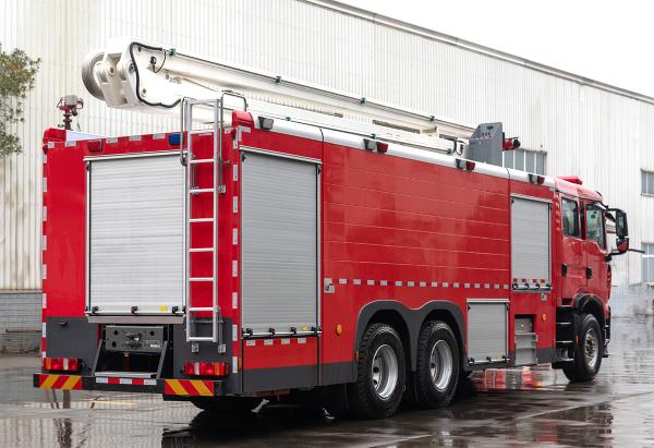 Sinotruk Sitrak 20m Torre de Água Caminhão de Combate a Incêndios Preço Especializado China Fabricante