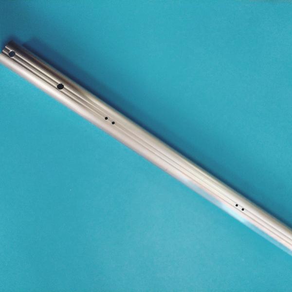 100% QC Testing Industrial Aluminum Round Tube Extruded Support Column Section Bar