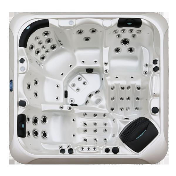 Сада виллы джакузи 5 человеков ванна гидромассажного на открытом воздухе для дом