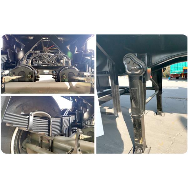 4 Axle Fence Cargo Container Trailer with Jost 2.0 or 3.5 Inch King Pin and 12.00r20 Tires