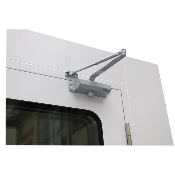 Single-Person Air Shower | Double Jets & 201 Stainless Steel | Compact ISO-Certified Design