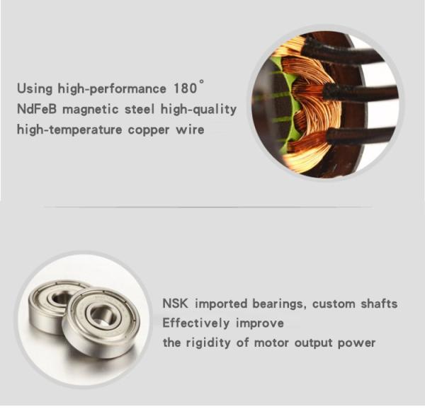 Faradyi Hot Sale Customized Size Reasonable Price 6699 Waterproof Dc Brushless Motor For Surf Motorcycle Rc Boat