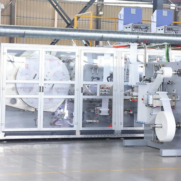 400Pcs/Min Full Servo Sanitary Pad Menstrual Panties Production Line with CE