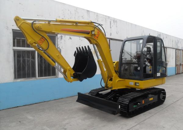 Hydraulic Heavy Construction Vehicles , Wheel Loader Excavator 34 Mpa Working Pressure