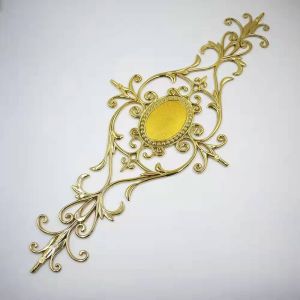 Decoration 3m Length Insulate Glass Window Door Hardware Georgian Bar Flower
