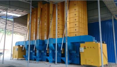 9.95kw 15 Tons Paddy Maize Drying Machine With Spiral Feeder