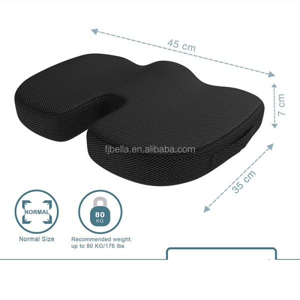 Patchwork Pattern Anti-Decubitus Seat Cushion for Home Fatigue Relief and Hemorrhoids