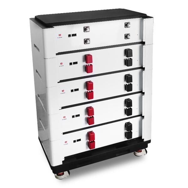 Batterie LiFePo4 empilable 51.2V 100Ah Batterie au lithium pour le stockage d'énergie