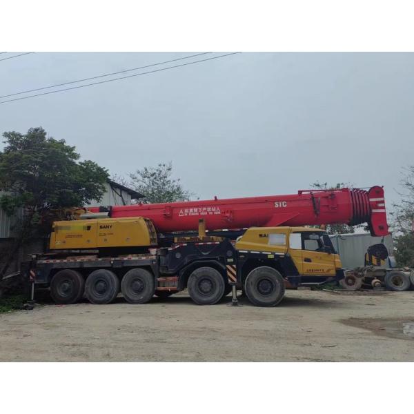 Xg 55 Tons Hook Two Cranes Used Truck Crane Equipment in 2013 with Folding Feature